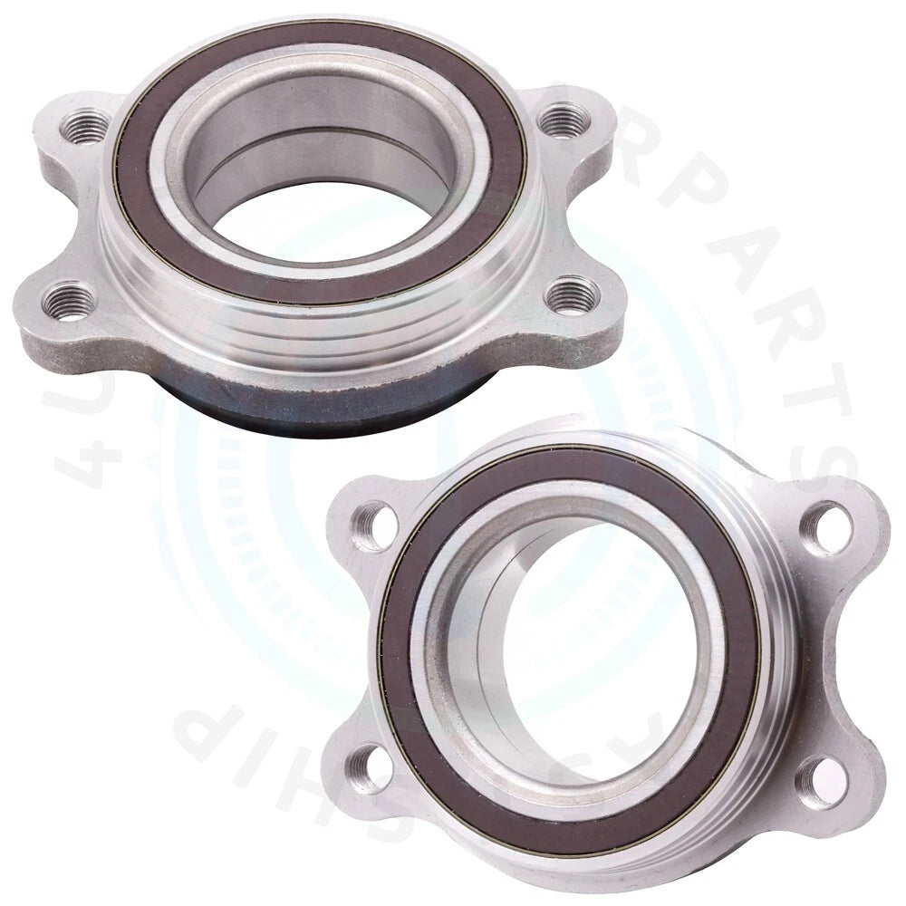 2X Front Rear Wheel Bearing w/ABS for Audi A4 A5 A6 A7 A8 (2009–2017)
