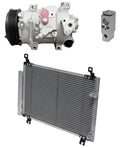 AC Compressor Kit w Condenser for Scion xD 1.8L (2012–2013)
