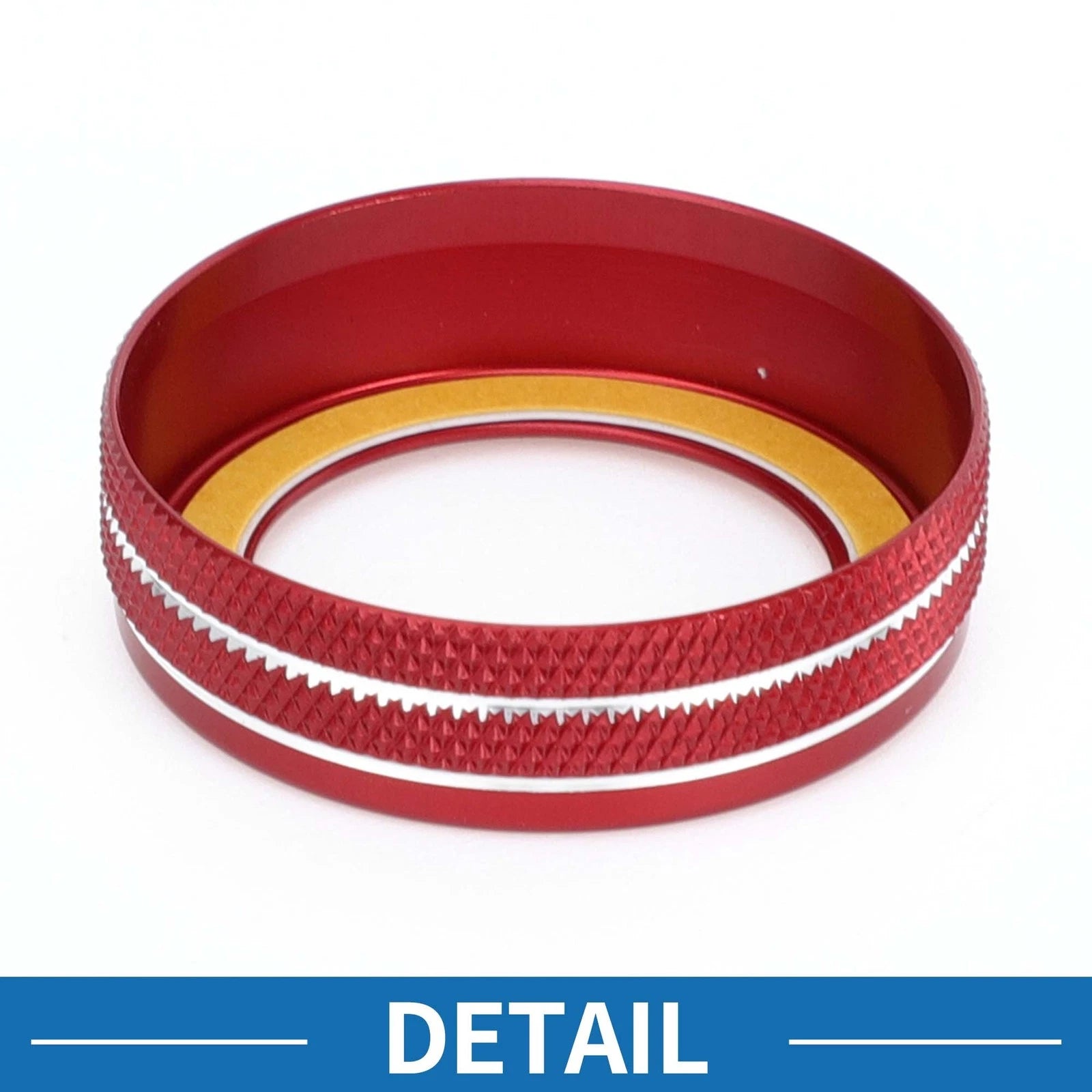 Tune Knob Cover for Mercedes Benz A B C E S CLA GLA (1 Pc, Red)