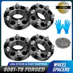 Set of 4 Hub Centric Wheel Spacers for Chevy Silverado 1500 (1999–2021)