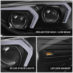 LED Swoosh-Projector Headlight for BMW 320I 328D (2012–2015)