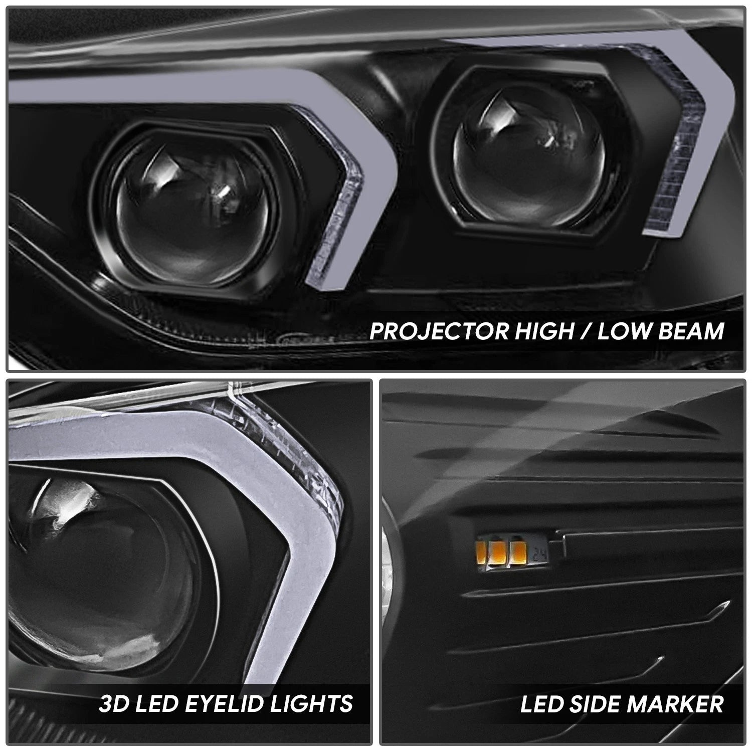 LED Swoosh-Projector Headlight for BMW 320I 328D (2012–2015)