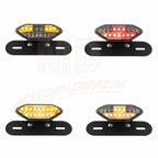 LED Stop Brake License Plate Tail Light for Universal Motorcycle (All Years)