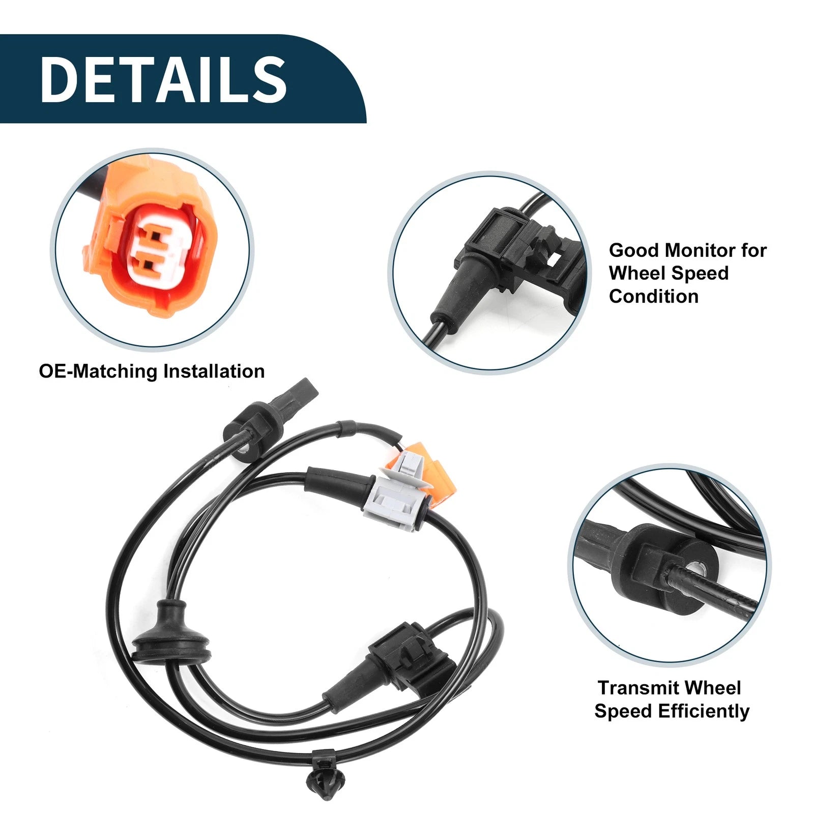 ABS Wheel Speed Sensor No. 57450-SJC-A01 for Honda Ridgeline (2006–2014)