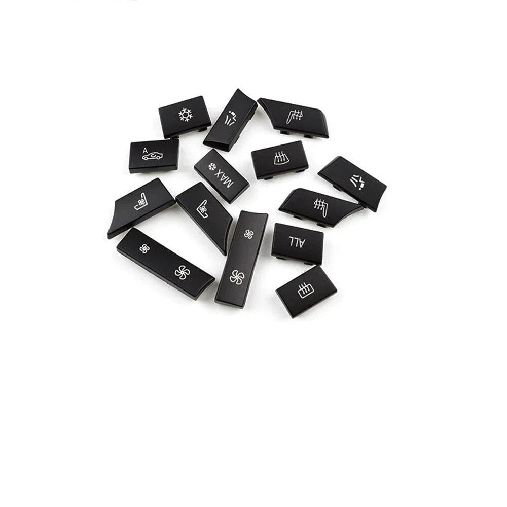 14Pcs Key Caps Repair Kit for BMW 5 6 7 F10 F01 F12 (2009-2017)