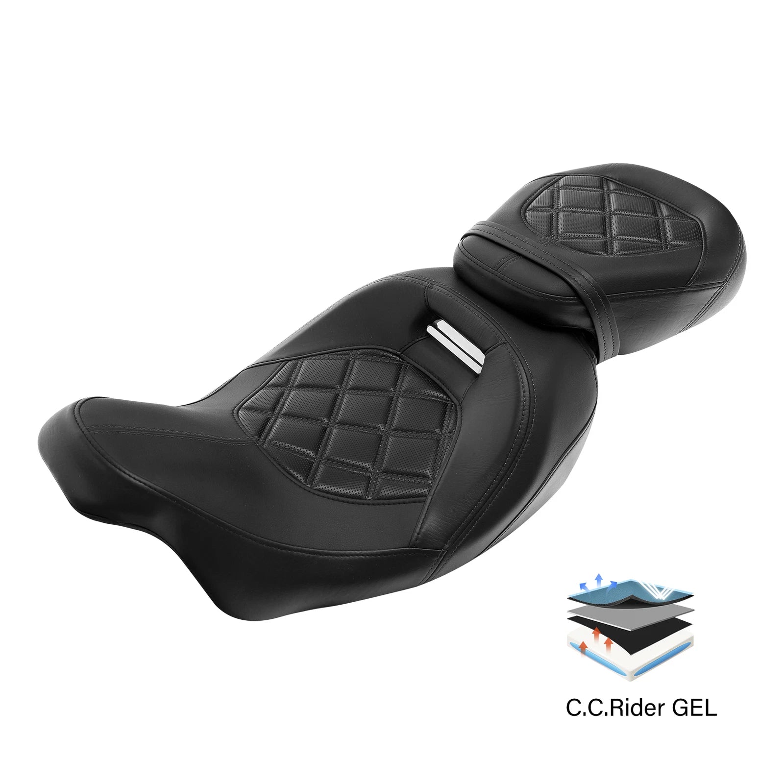 Gel Seat for Harley Touring Road Glide King (2009–2023)
