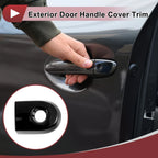 Exterior Door Handle Cover Trim No. 80644EL11A for Nissan Versa (2007–2012) Black