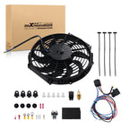 12 Inch Electric Radiator Cooling Fan Assembly Universal 80W 12V