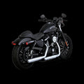 Vance & Hines Twin Slash 3In PCX Slip-On Exhaust for HD Sportster (2014–2022)