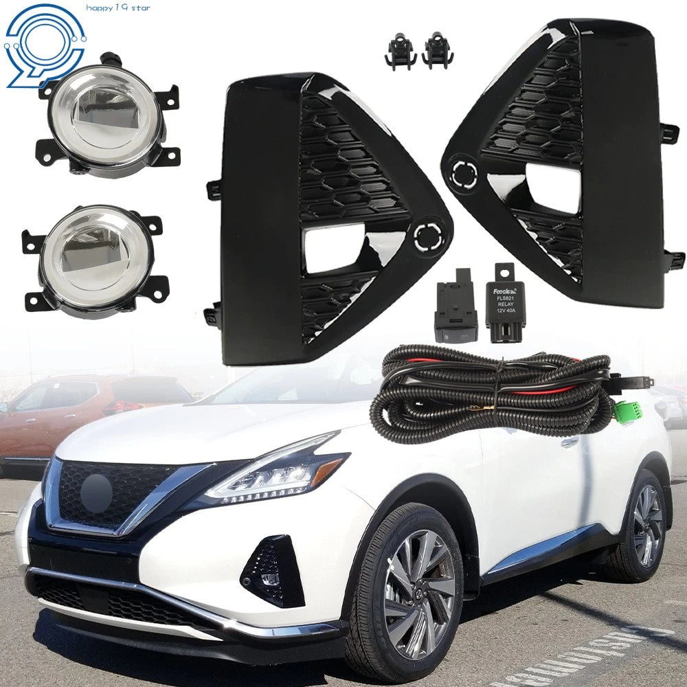 Set of 2 LED Fog Lights for Nissan Murano (2019–2023)