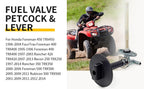Fuel Valve Petcock & Lever Screw for Honda Foreman 450 TRX450 (1998–2004)