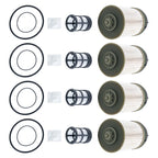 Set of 4 Fuel Filters for Detroit Diesel DD13 DD15 DD16 (2014–Present)