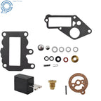 Carburetor Kit with Float for Johnson Evinrude Outboard 9.5 (Year Range)