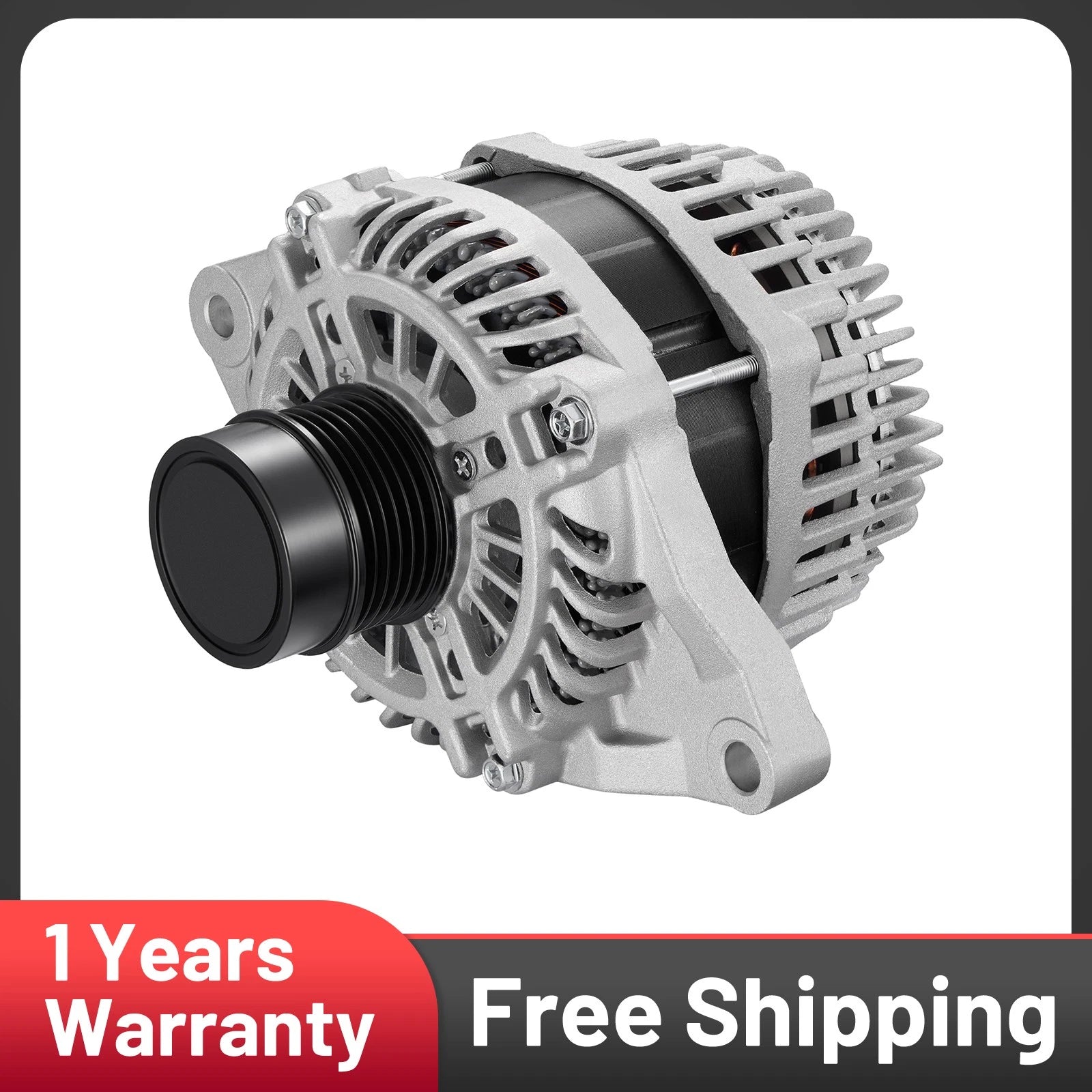Alternator for Dodge Journey 2009–2020 (2.4L) 160A 12V 6-Groove 4-Door