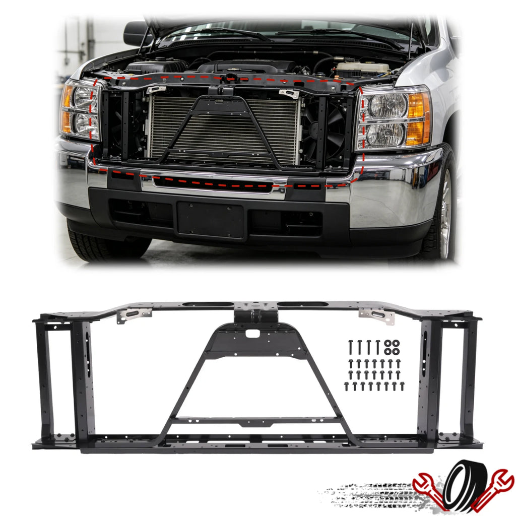 Radiator Support Bracket for Chevy Silverado 1500 GMC Sierra (2007–2009)