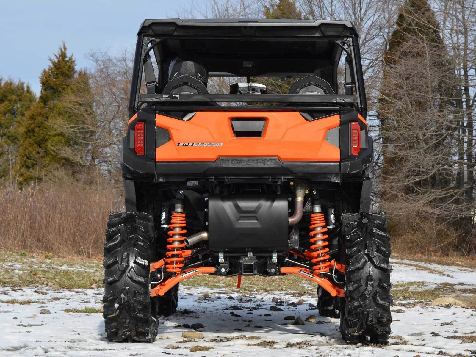 SuperATV High Clearance Rear Offset A-Arms for Polaris General 1000 / 4 (2016–2023)