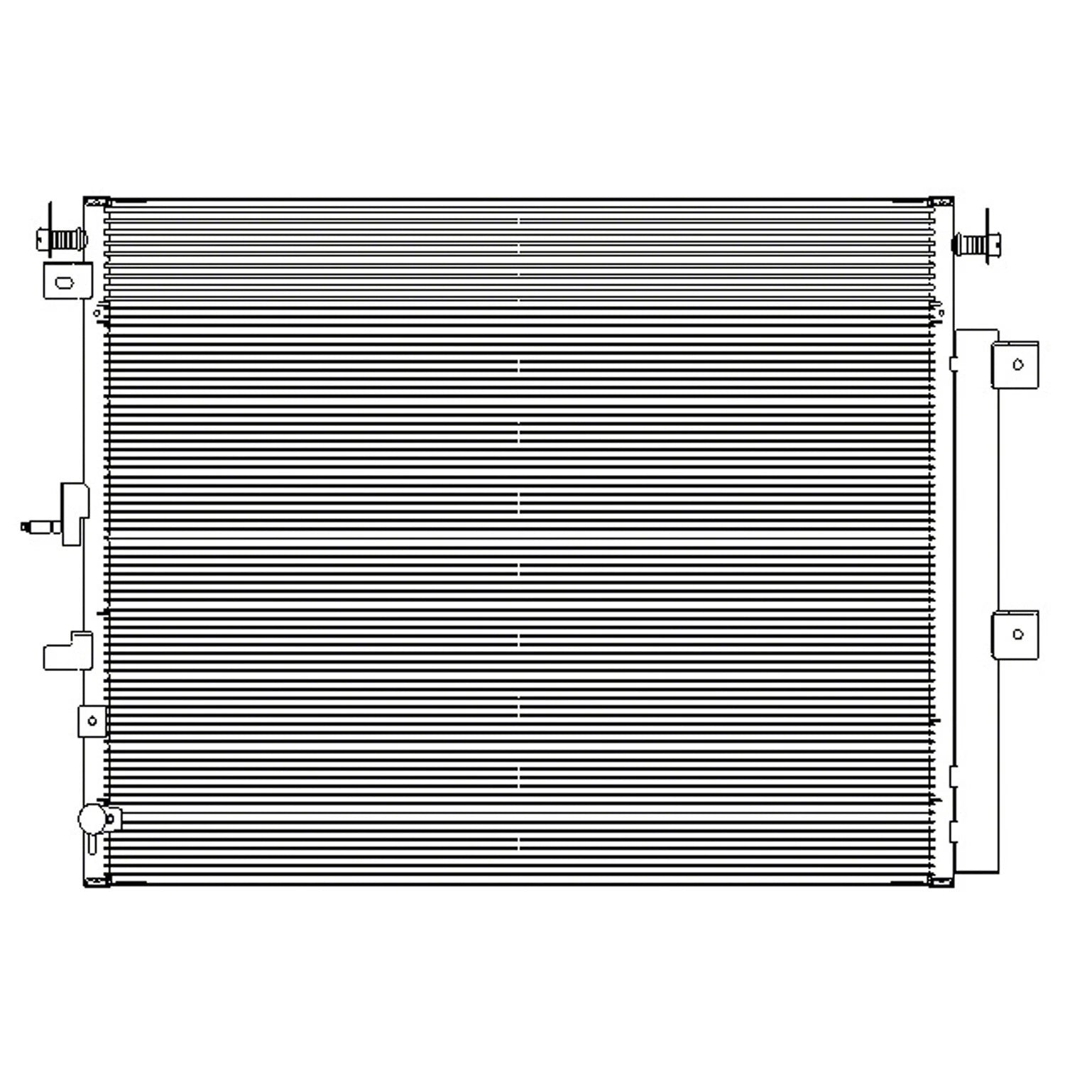Replacement A/C Condenser for Ford Edge (2015–2018)