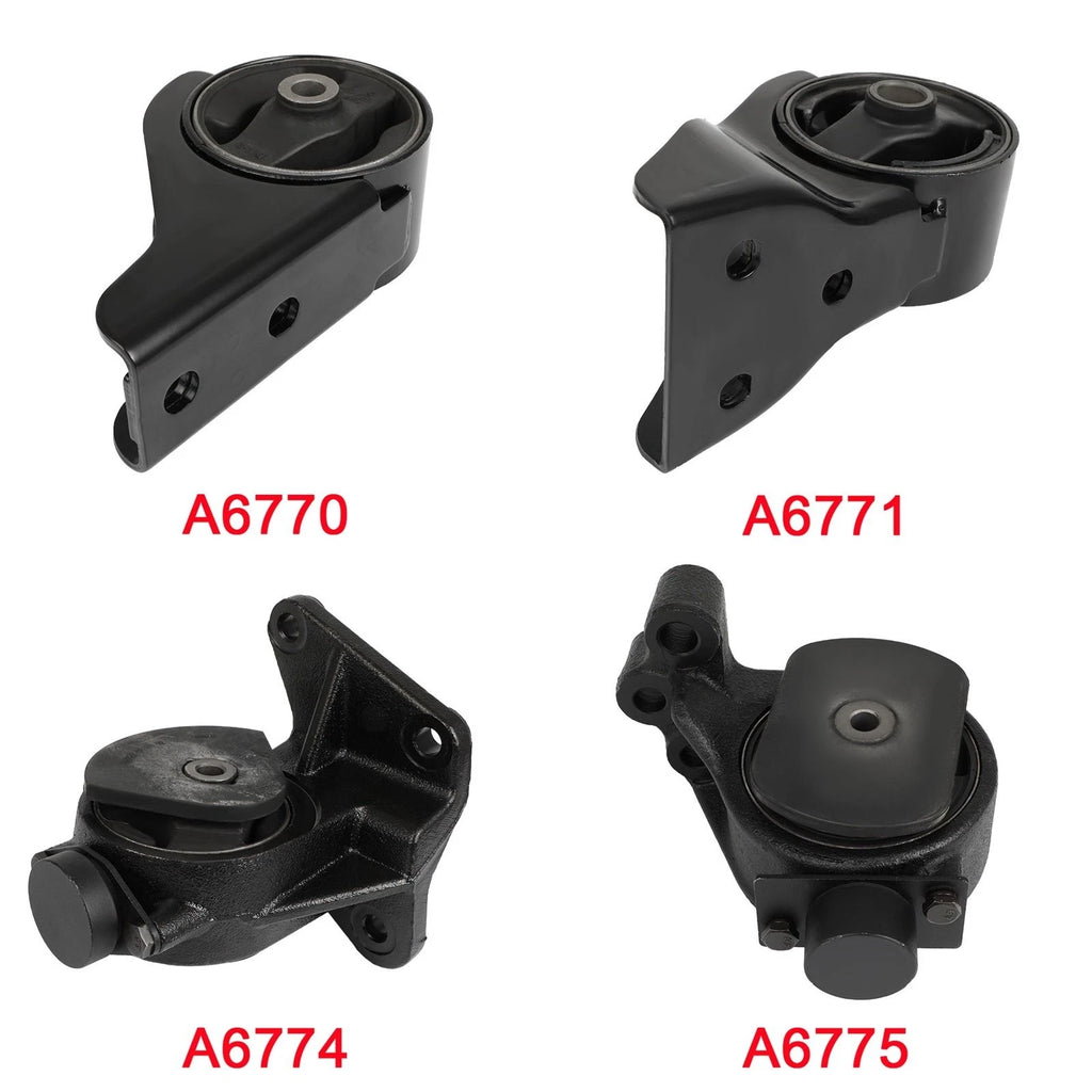 Engine Motor Trans Mount Set of 4 for Kia Sedona (2002–2005) 3.5L V6