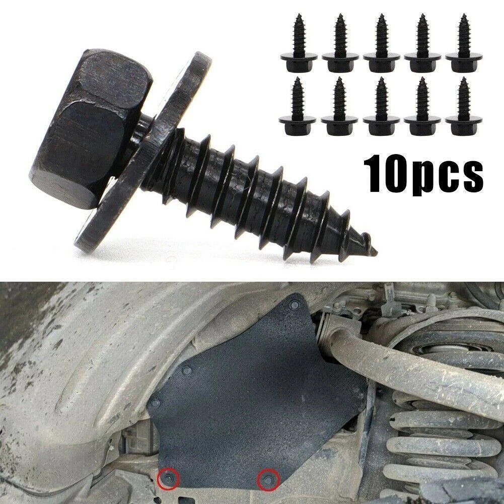 Bumper Seal Fasteners for Toyota - Black Color