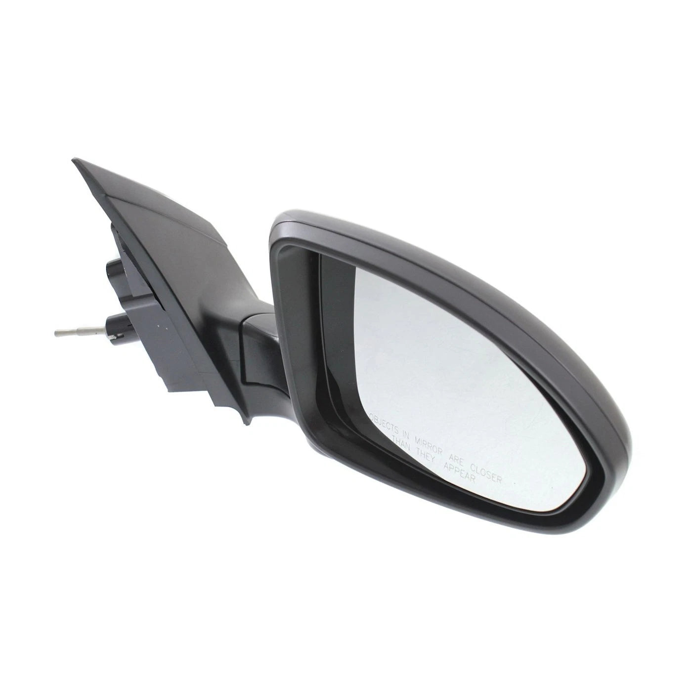 Set of 2 Manual Remote Mirrors for Chevy Cruze (2011–2015) Black