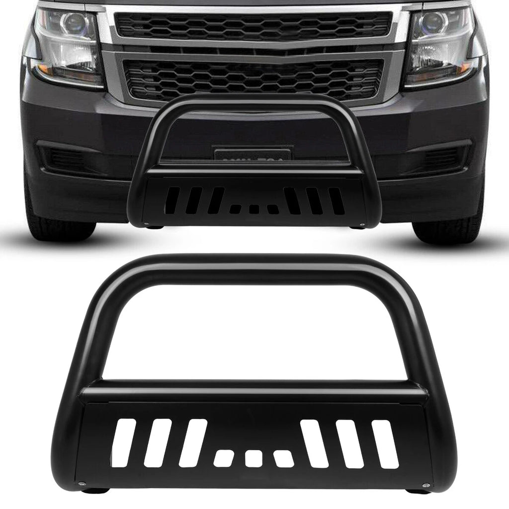3" Front Bull Bumper Bar Brush Guard for Silverado Sierra Tahoe Yukon (1999–2007)