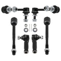 6PC Front Sway Bar Links & Tie Rod Ends for Toyota Tacoma (2005–2022)