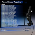Rear Left Power Window Regulator for BMW 5 Series E60 (2003 - 2010)