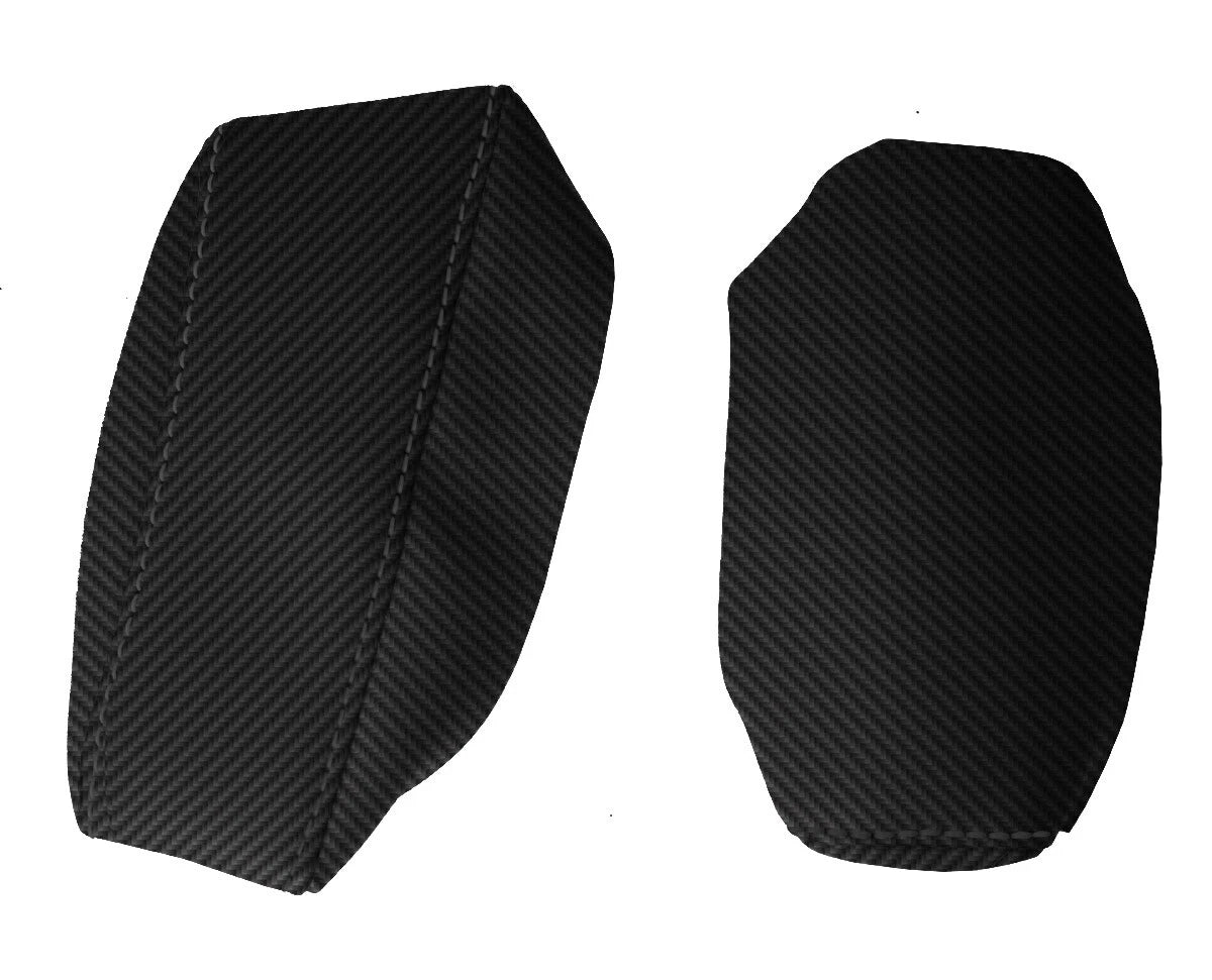 Carbon Fiber Center Console Lid Armrest for BMW E60 (2003–2010)