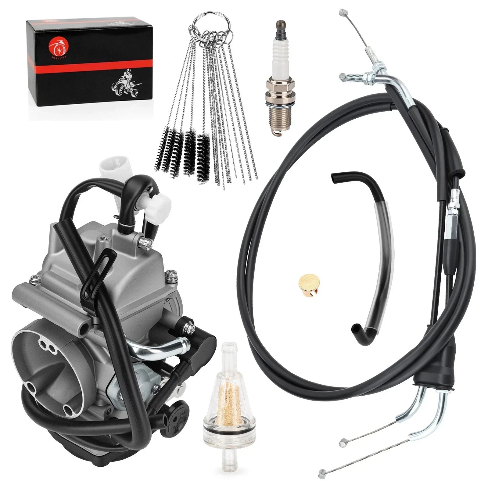Carburetor w/ Fuel Filter Cable Assy for Suzuki DRZ400S (2000–2018)