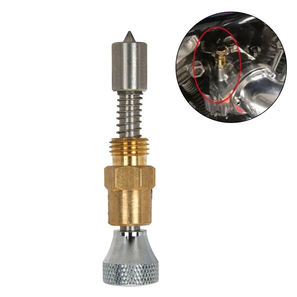 Carb Enricher Choke Adjustment Knob for Harley Custom S&S Super E G B (–)