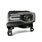 HID/Xenon Headlight for Jeep Grand Cherokee (2014–2016) AFS Black Driver Left