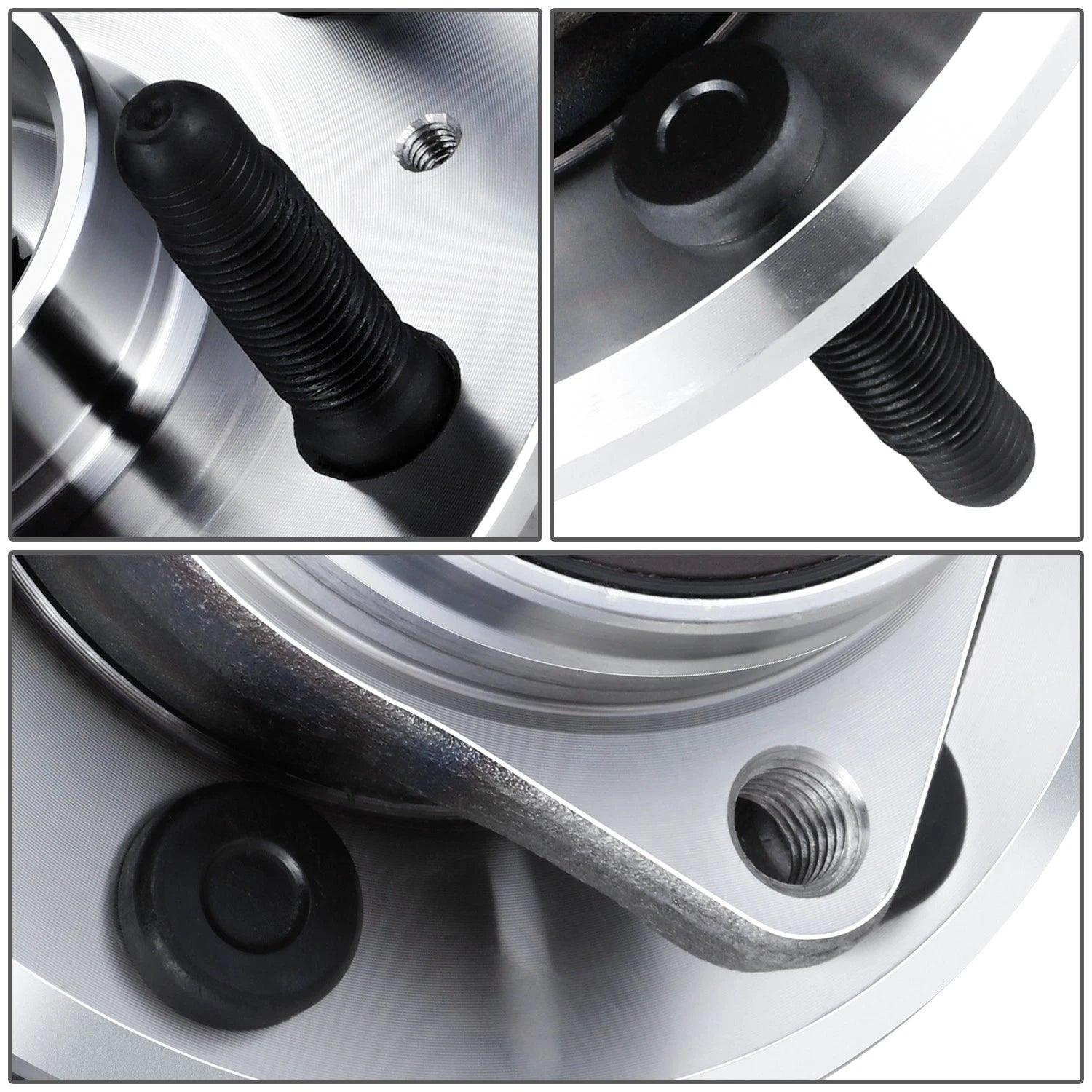 Set of 4 Wheel Bearing & Hub for Cadillac SRX (2010–2016) & Saab 9-4X (2011)