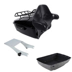 Trunk Backrest Mount for Harley Touring Electra Glide (1997–2008) Black