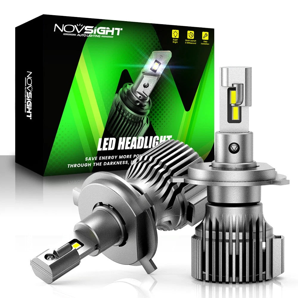 H4 9003 HB2 LED Headlight Bulbs Kit for NOVSIGHT (13000LM)