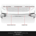 Chrome Front Bumper Impact Bar for GMC Sierra 1500 Limited (2022–2026)