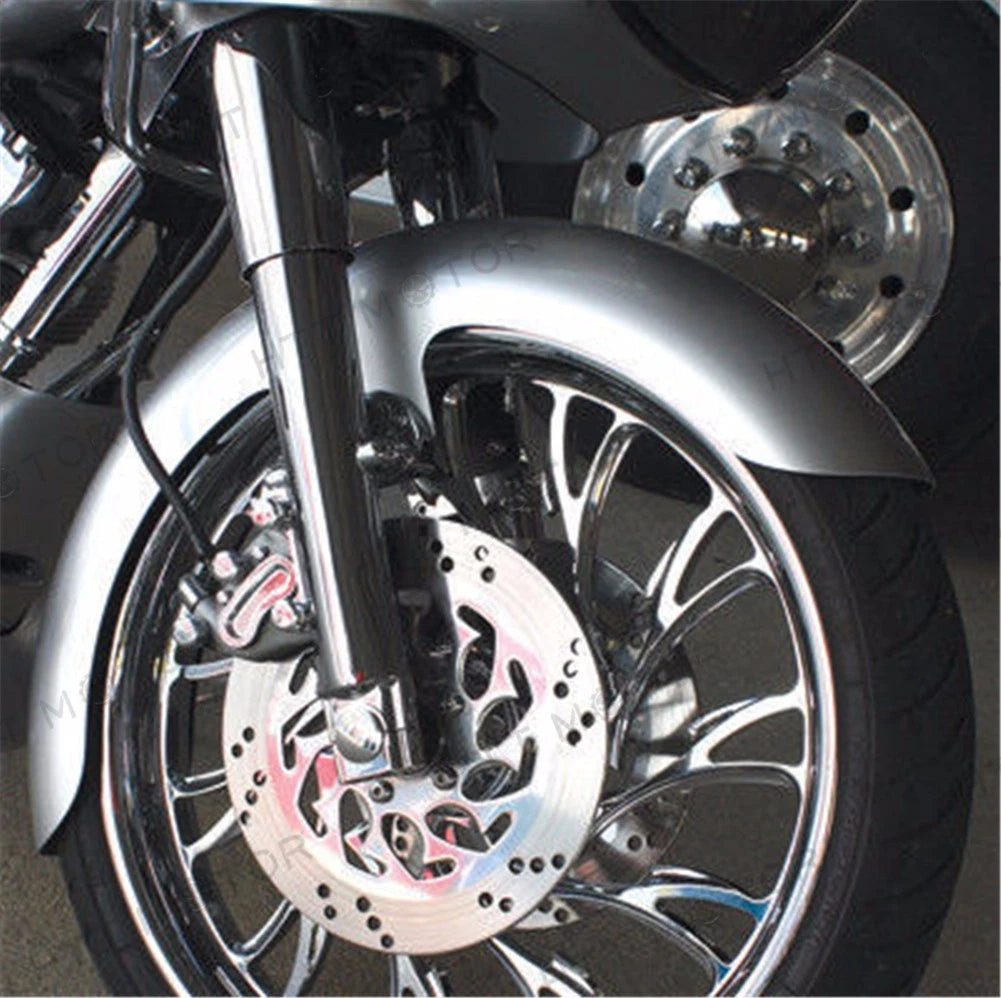26" Drilled Wheel & 6" Wide Front Fender for Harley Electra Street Glide (2014–2023)