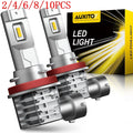 Set of 2 LED Fog Light Bulbs for H11 (H8 Compatible)