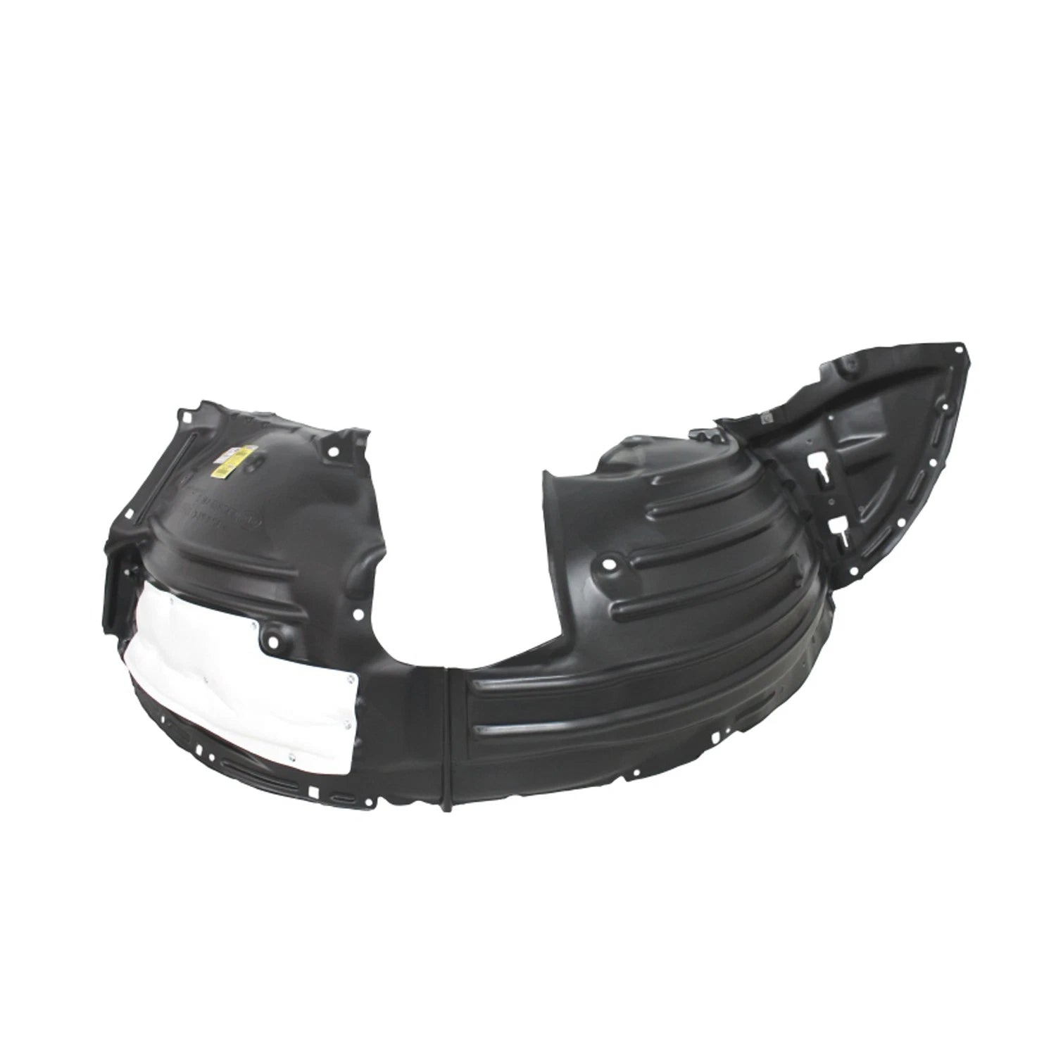 Replacement HDPE Plastic Front Passenger Side Fender Liner w/Insulation Foam