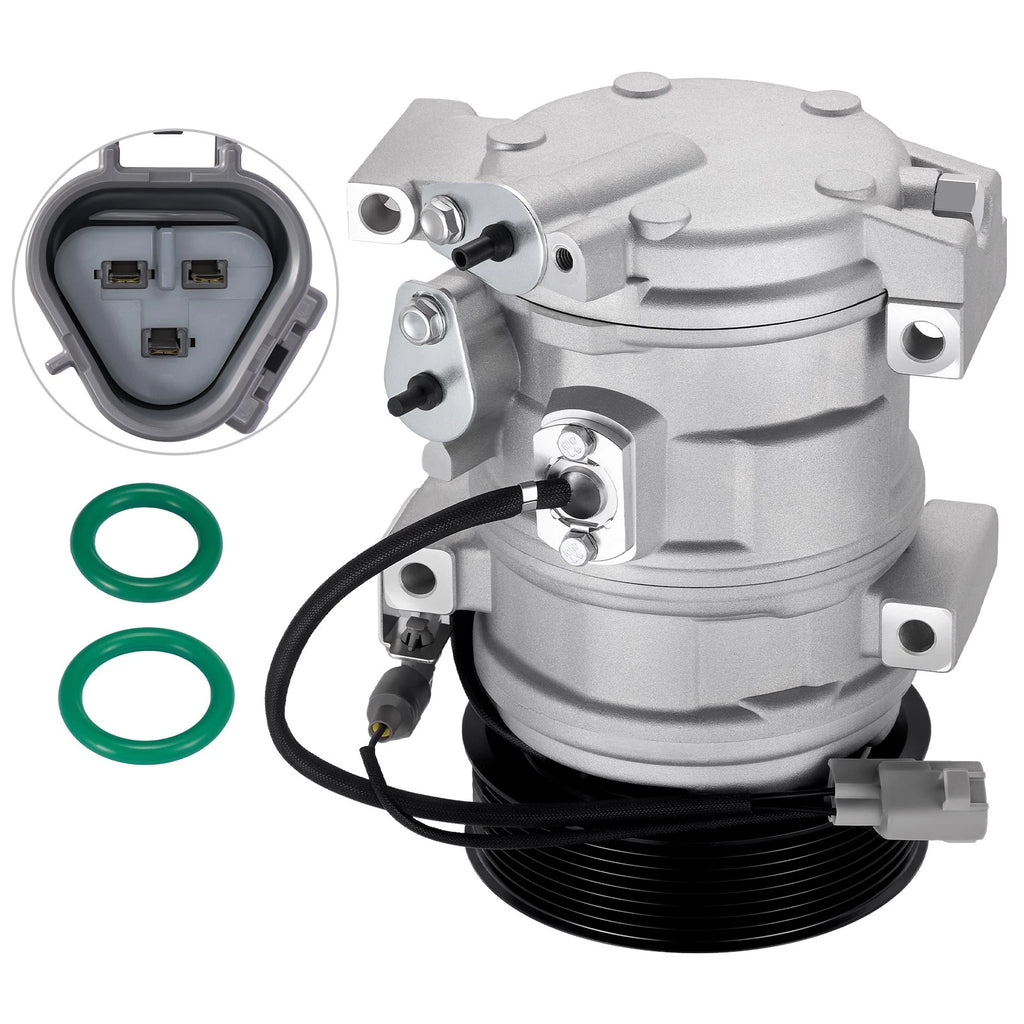A/C Compressor w/ Clutch for Toyota Sequoia 2008–2022 5.7L