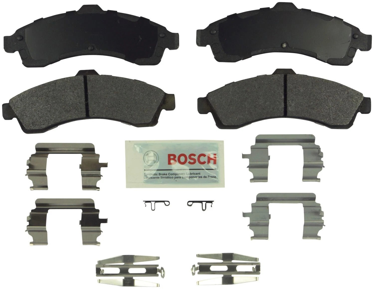 Front Blue Disc Brake Pads for GMC Envoy, Isuzu Ascender, Chevy SSR (2002–2009) - Bosch BE882H