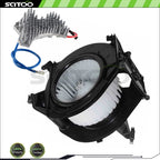 A/C Heater Blower Motor & Resistor Kit for Mercedes-Benz C220 230 280 CLK320 (1994–2002)