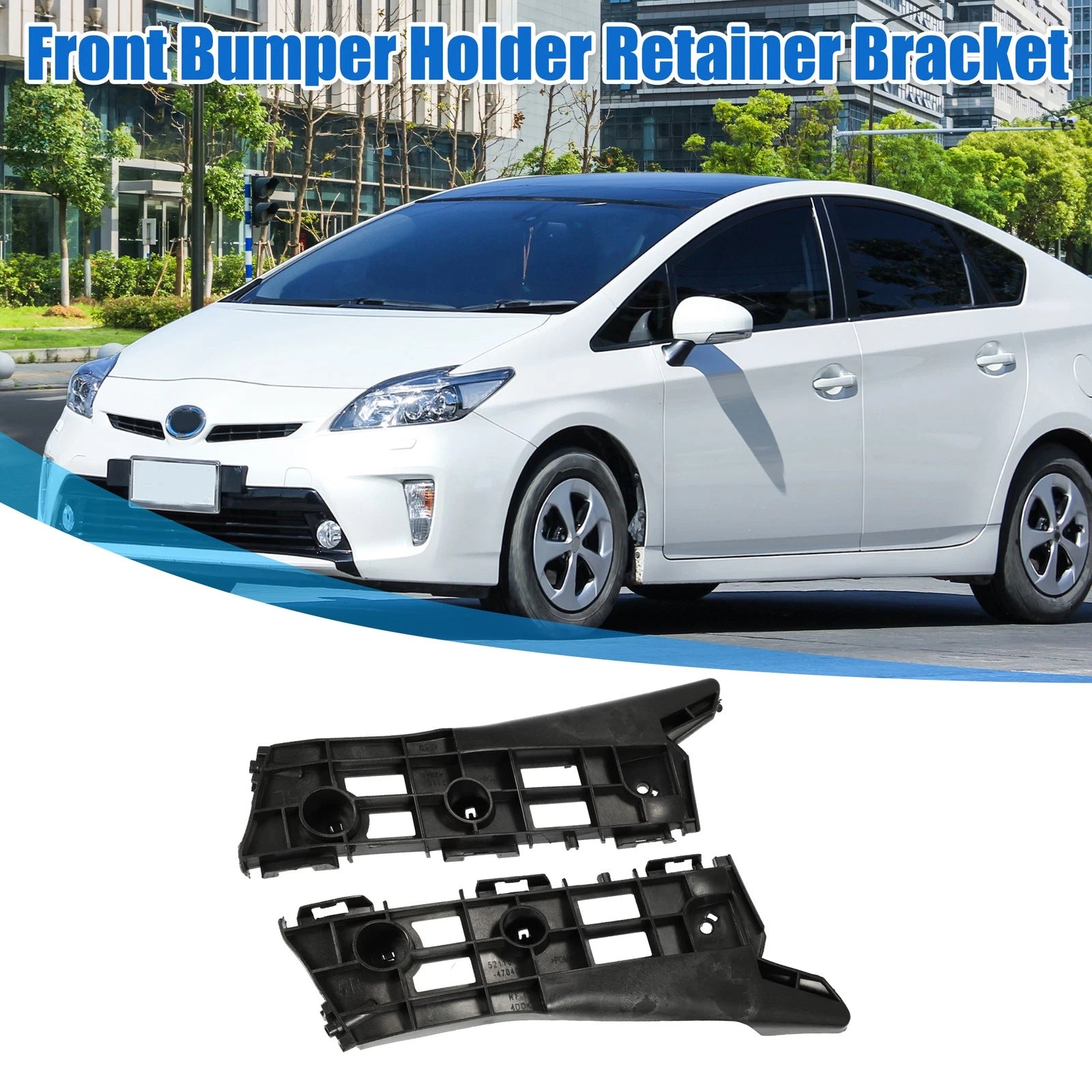 1 Pair Front Bumper Guide for Toyota (5211547041, 5211647041)