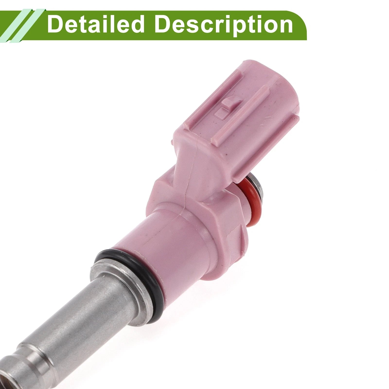 Fuel Injector No. 23209-31070 for Lexus GS350 (2007–2011) 1 Pcs Pink Gray