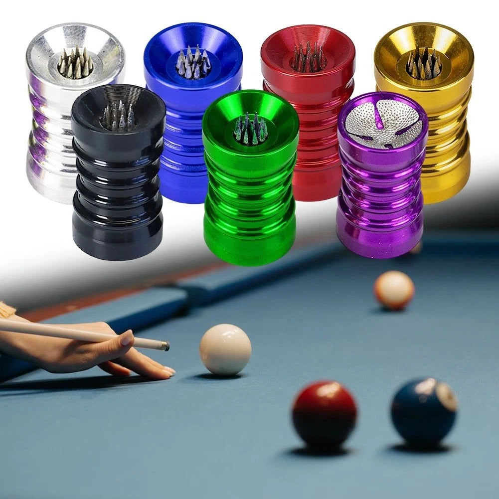 2X Pool Cue Tip Shaper and Scuffer Tool for 9-14 mm Cues