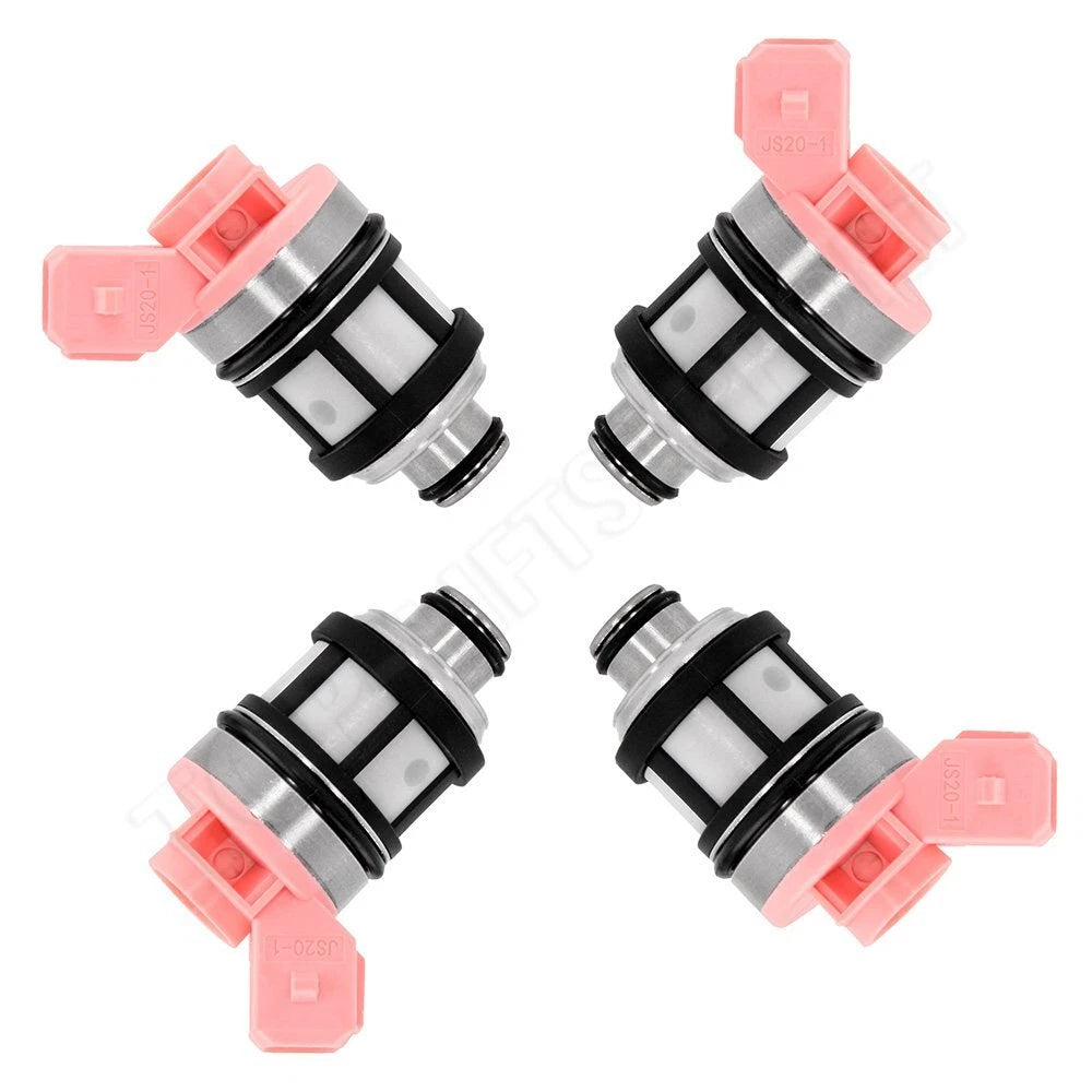 Set of 4 Fuel Injectors for Nissan Villager D21 Pathfinder Quest (1993–1995)