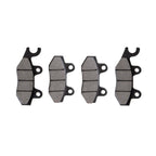 2 Pairs Brake Pads for Kazuma Jaguar 500CC (2000–2023)