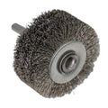 Stainless Steel Wire Wheel Brush for Die Grinder Drill (1/4 Shank)