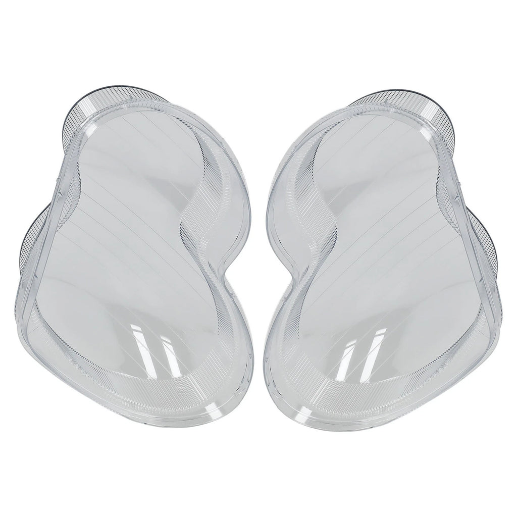 Clear Front Headlamp Lens Covers for Mercedes W203 C-Class (2001–2007)