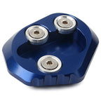 Blue Kickstand Side Stand Plate Extension Pad for YAMAHA YZF-R6 (2017-2018)
