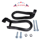 Set of 2 Black Tow Hooks for 2015–2019 Silverado GMC Sierra 2500HD 3500HD